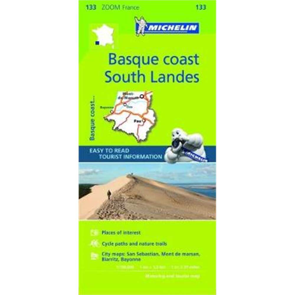 Basque Coast - South Landes Map 133